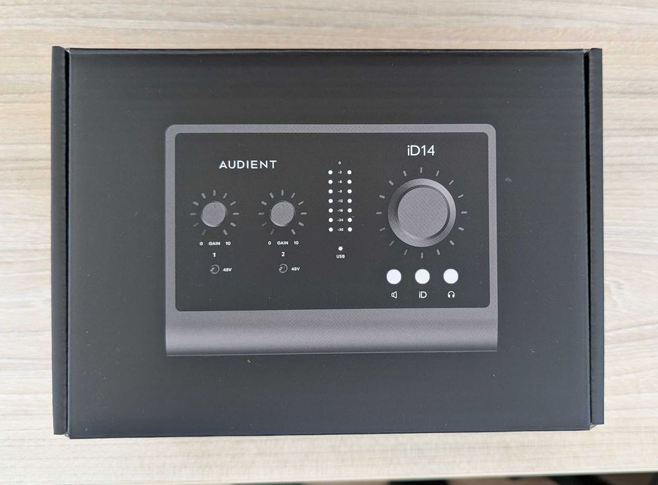 Звукова карта Audient ID14 mk2, Cтан нового!