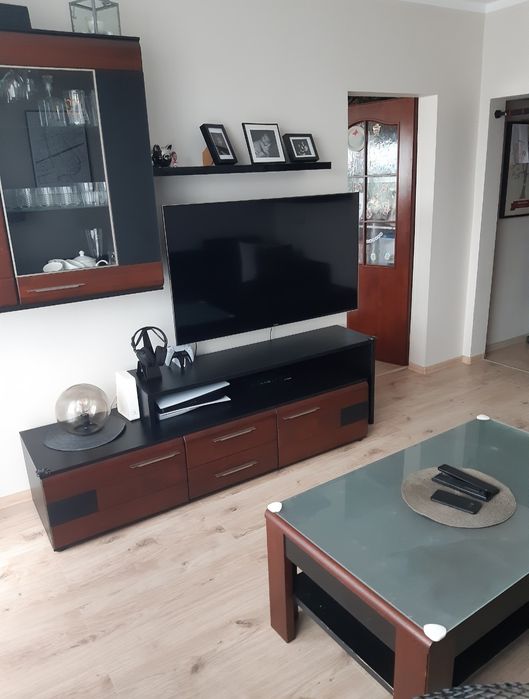 Super Zestaw mebli Stoliki kawowe, kredens, witryna Agata Meble fornir