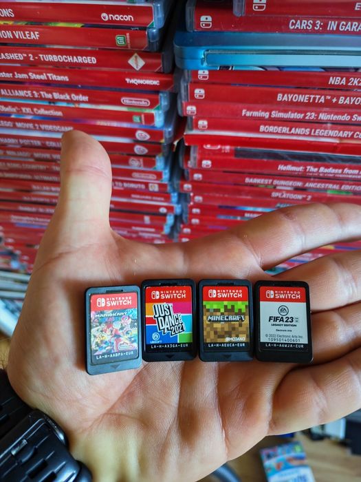 Zestaw 4 gier Nintendo switch