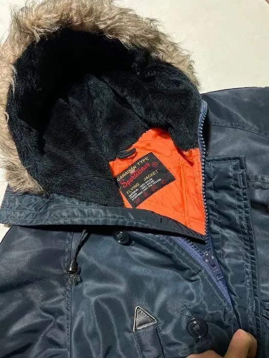 Зимова куртка парка Flight military N3B тепла рS оутдор нейлонова