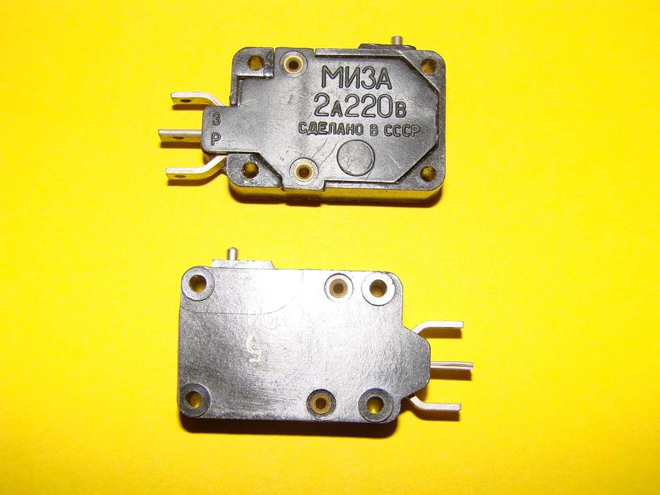 Микропереключатель МИ3А, МИ-3А, переключатель МИЗА, МИ-ЗА без лепестка