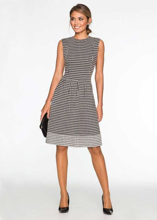 Sukienka żakardowa bonPrix 38 Bodyflirt