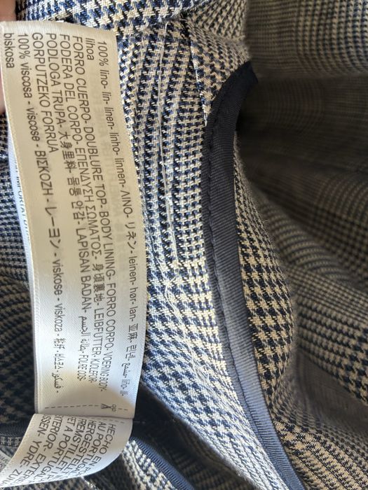 Blazer Massimo Dutti – Finest Italian Fabric – Tamanho 54 ( veste 52)