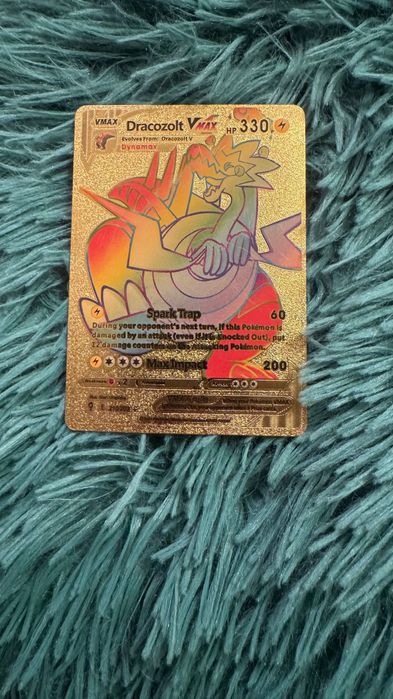 Karta Dracozolt VMAX Gold Rainbow
