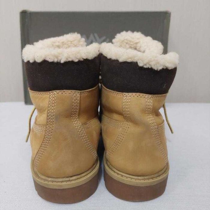 Черевики Timberland premium 6in wp shearling boo wheat nubuck 24 см