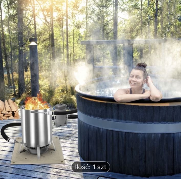 Piec do grzania basenu jacuzzi 2 szt