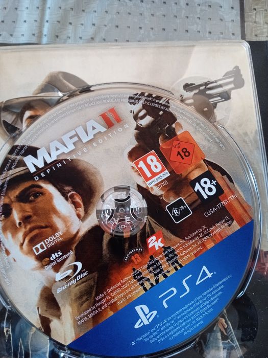 Гра Mafia trilogy на пс 4