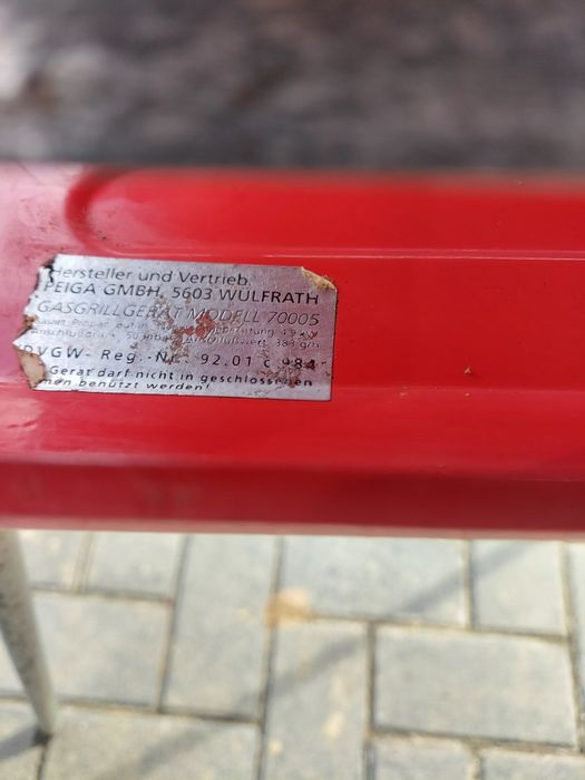 Grill gazowy walizkowy turystyczny bezdymowy 2w1