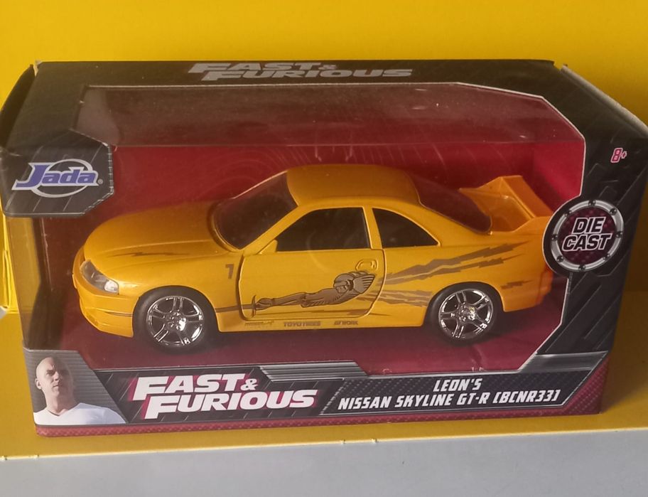Leon's Nissan skyline GT-R fast & furious jada 1:32