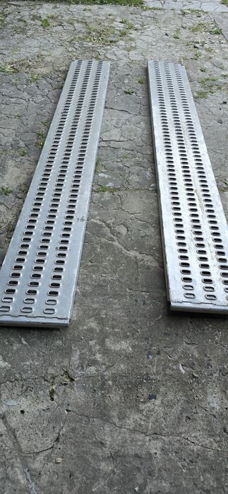 Najazdy aluminiowe 3m szer. 40cm mocne