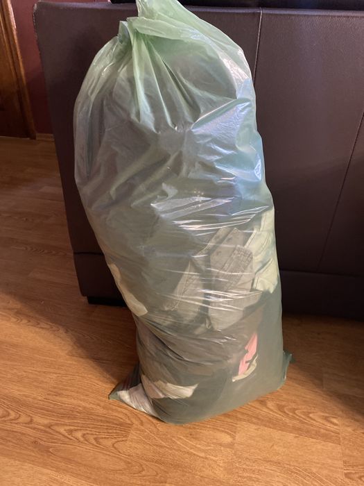 Wór z ubraniami koszule bluzki ok. 9 kg