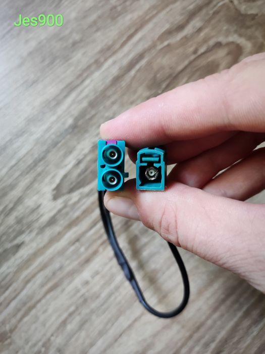 Переходник Fakra 2 на Fakra для Audi VW Skoda BMW Ford Mercedes Opel