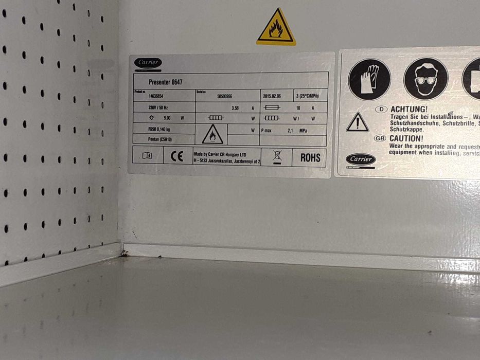 Vitrine Expositora Refrigerada Vertical