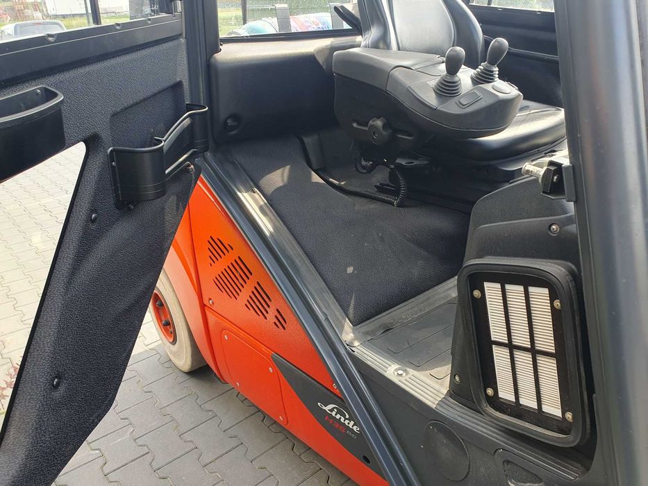 Wózek widłowy LINDE H35T-02 2019r/04 Kabina H30 H40 L Drogowe