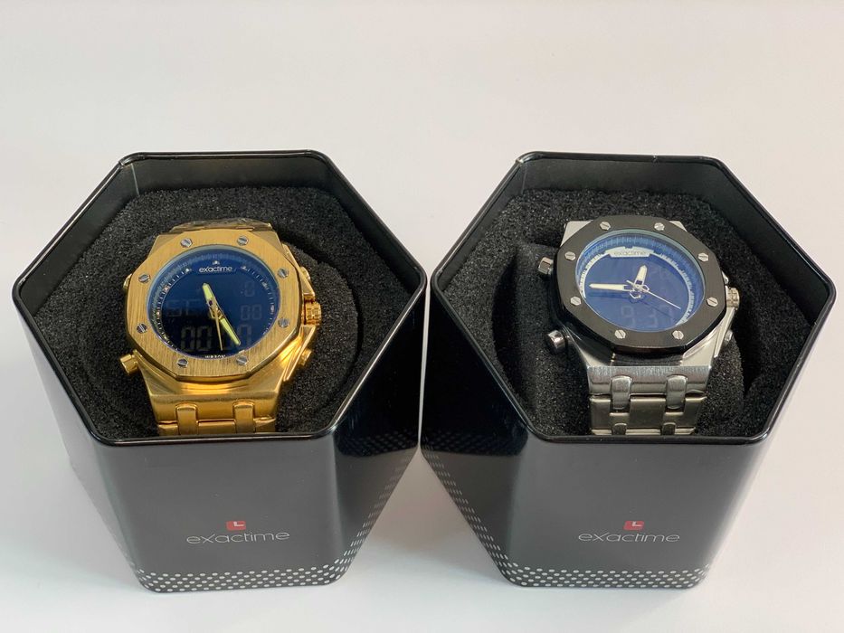 Relógio Luxuoso eXactime | Original, Novo & Selado! Com 50% desconto