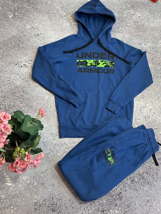 Синий спортивный костюм мужской худи штаны Under Armour (Оригинал)