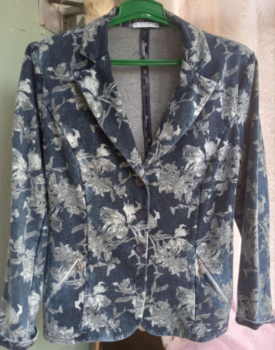 Женские пиджак "PIO PABLLO" и летнее пальто "L.B." 52-54 (46) размера.