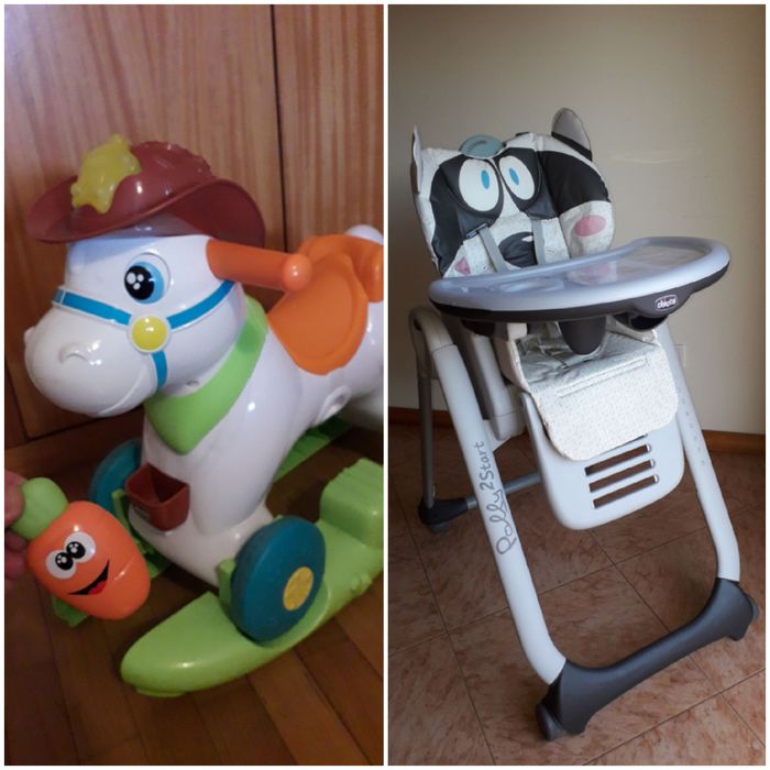 Cadeira e cavalo CHICCO