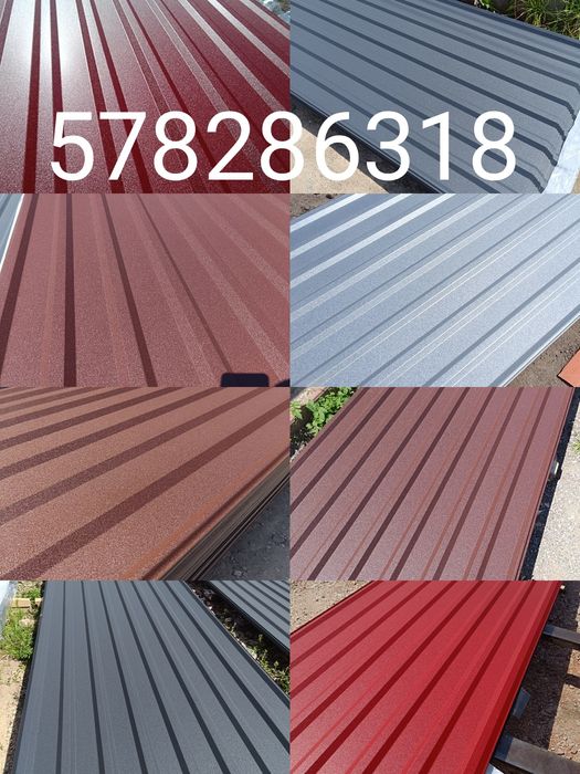 Blacha trapezowa t18, t35, t7 różne kolory i różne długości! hit