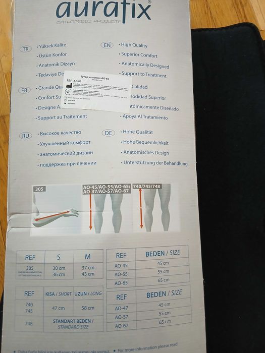 Тутор на коліно АО