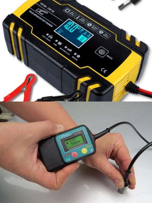 Wynajmę miernik grubości lakieru Prostownik ładowarka wynajem