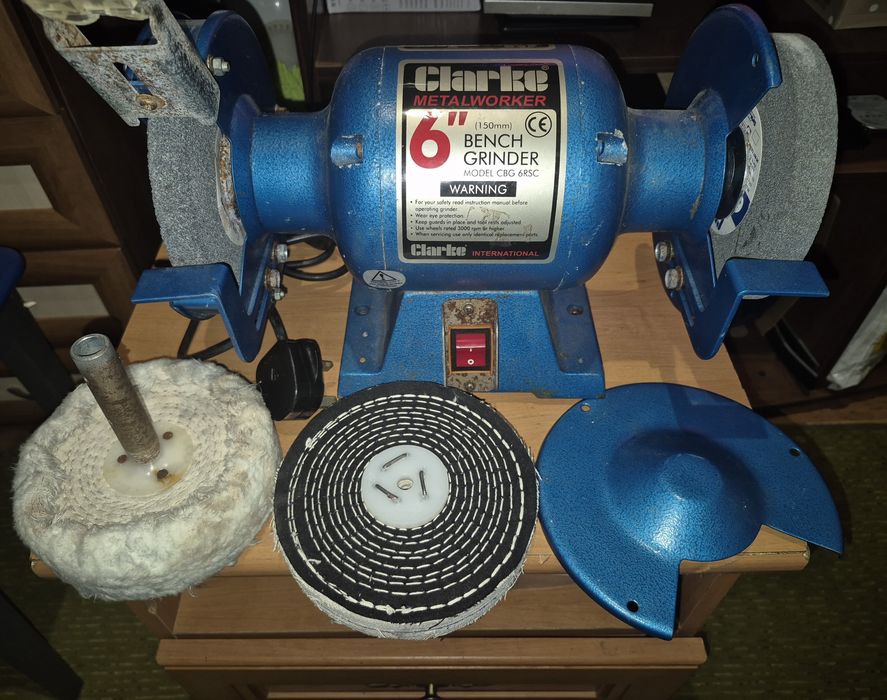 Точильний верстат Clarke METALWORKER 6" (150 мм)