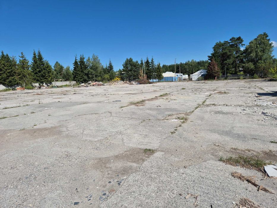 WYNAJMĘ ATRAKCYJNY PLAC UTWARDZONY 6170 m² – Kielce ul. Ściegiennego (Dyminy)