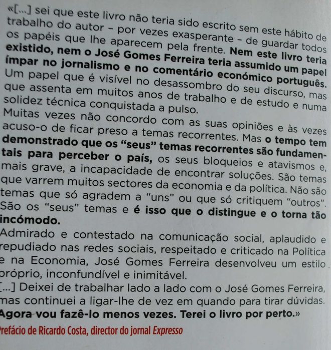 O Meu Programa de Governo de José Gomes Ferreira