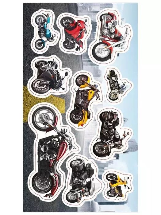 Naklejki Motocykle. Nowy Produkt