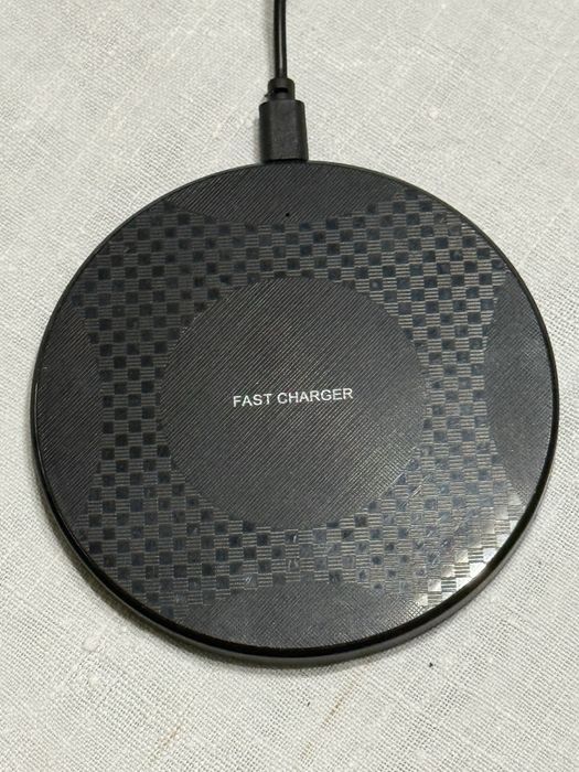 Carregador Sem Fios Fast Charger Preto