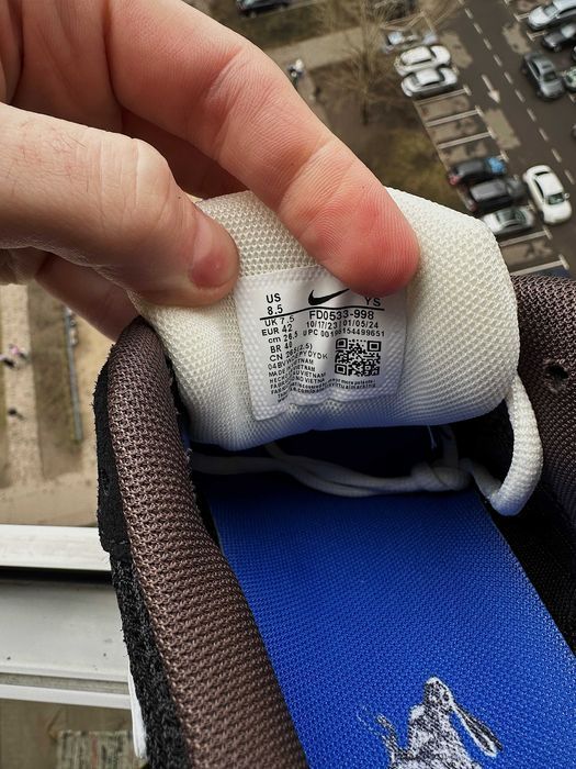 Мужские кроссовки NIKE ZOOM VOMERO 5 OFF-WHITE 'BLACK' F1. 41-45