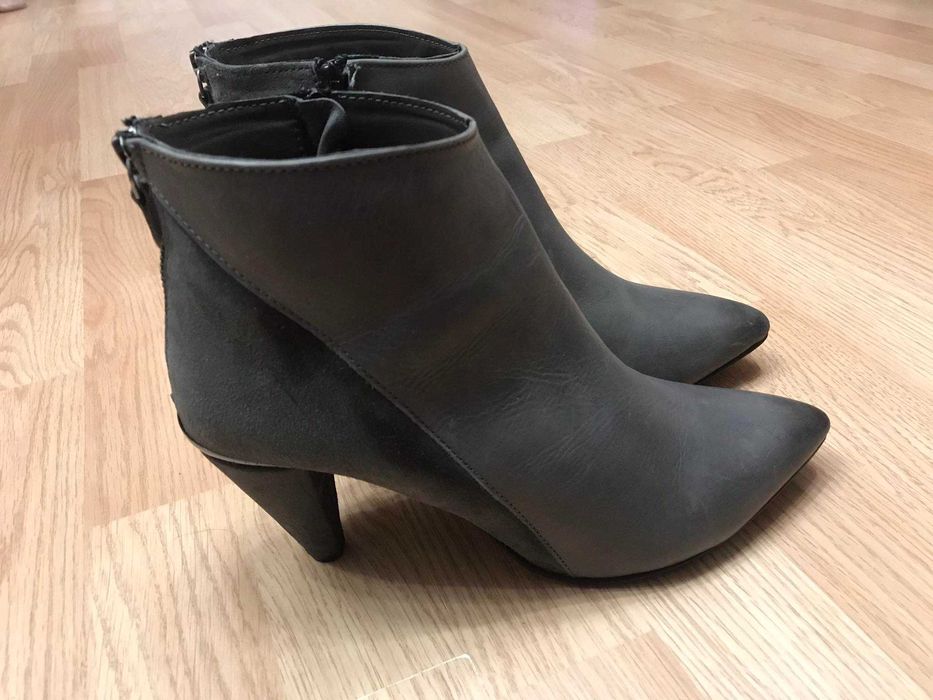 Ботинки кожаные Moda in pelle ботильоны полу сапоги Р.40-41 ст.26,5см