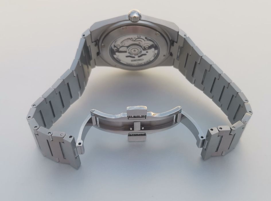 SEIKO MOD PRX com mostrador azul tifany