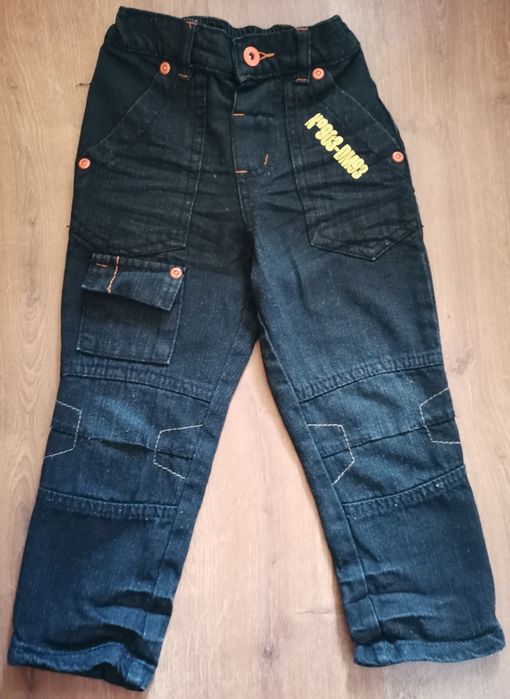 Spodnie jeans 98