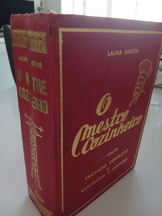 Livro de cozinha muito antigo O medyre cozinheiro.