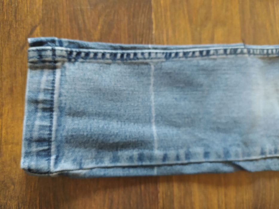 Spodnie jeansy 122 cm, dziewczęce