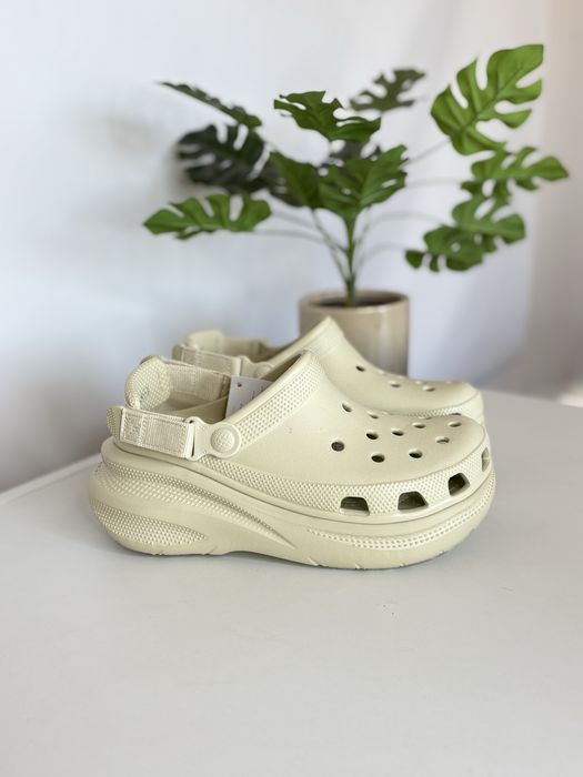 Крокси Crocs NEW Crush Platform Bone