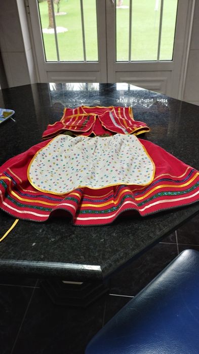 Roupa de carnaval , 5 anos, disfarce de Holandesa