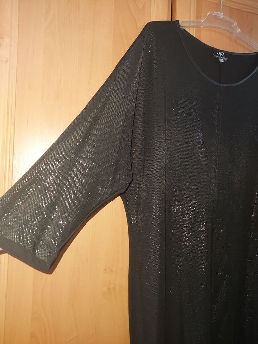 Sukienka czarno-srebrna