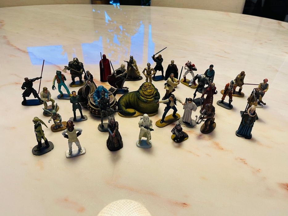 Figurinos coleção Star Wars em metal - plomb coleção atlas de 2006