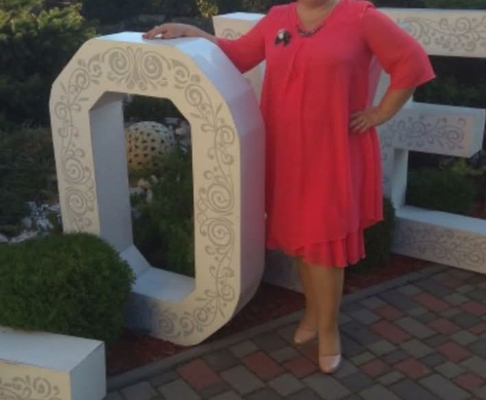 Нарядна шифонова сукня