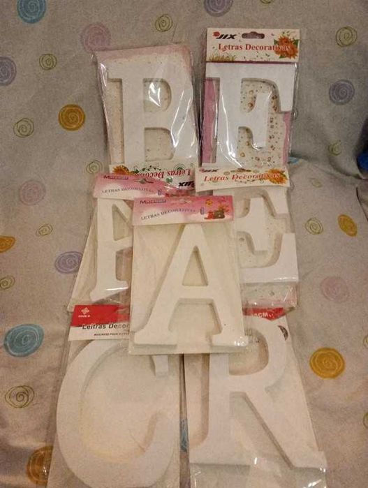 Letras decorativas