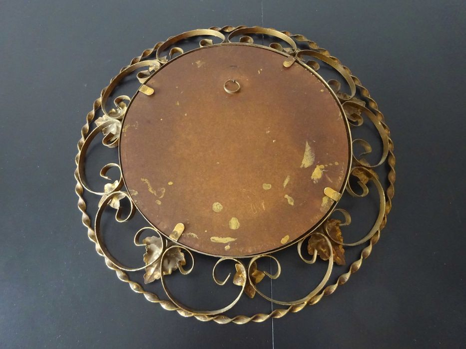 Lote de Espelhos de Parede Sunburst Ingleses de Meados do Séc. XX