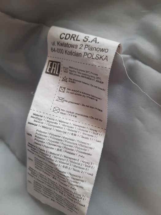 Kurtka, płaszczyk coccodrillo r.110