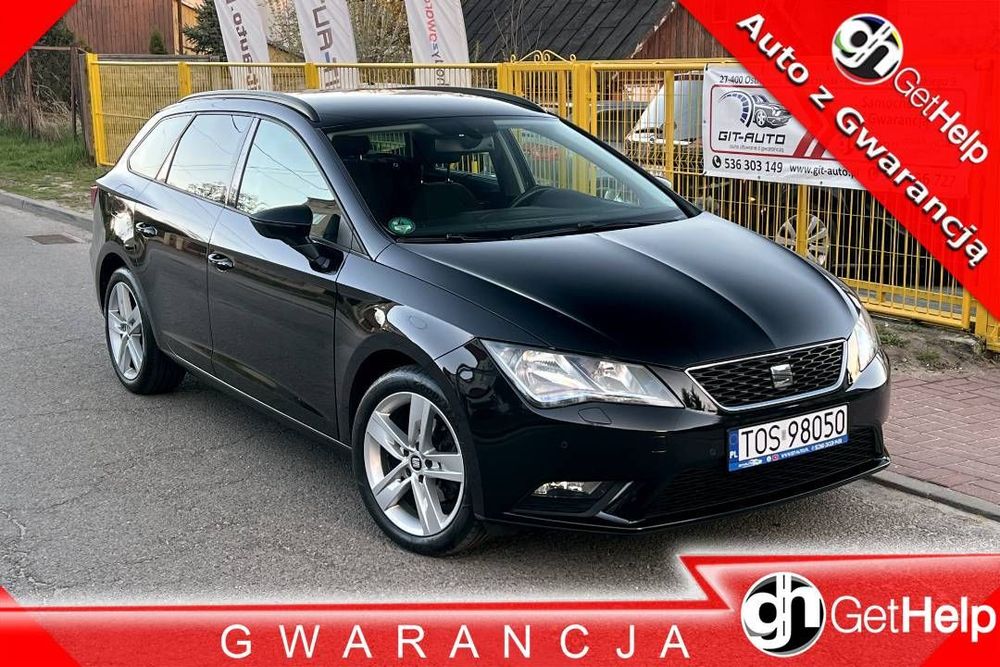 Seat Leon 2.0 TDI 150KM_Gwarancja_Navi_Grzane_Fotele_Seat_Sound_Niemcy
