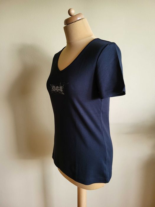 Bluzka typu T-shirt s.Oliver czarna - nowa