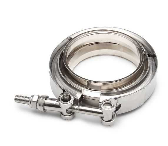 Abraçadeira V-Band  + FALANGE  - 63mm / 70 mm/ 76mmVBand / Band V