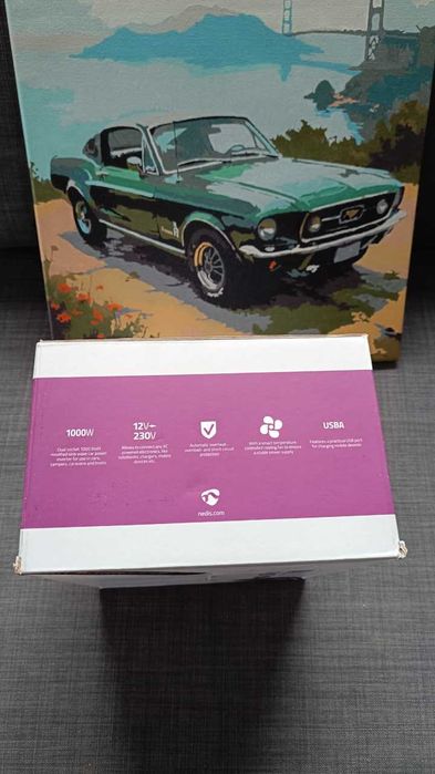 Przetwornica Napięcia Nedis 12V 230V 1000W / 2000W
