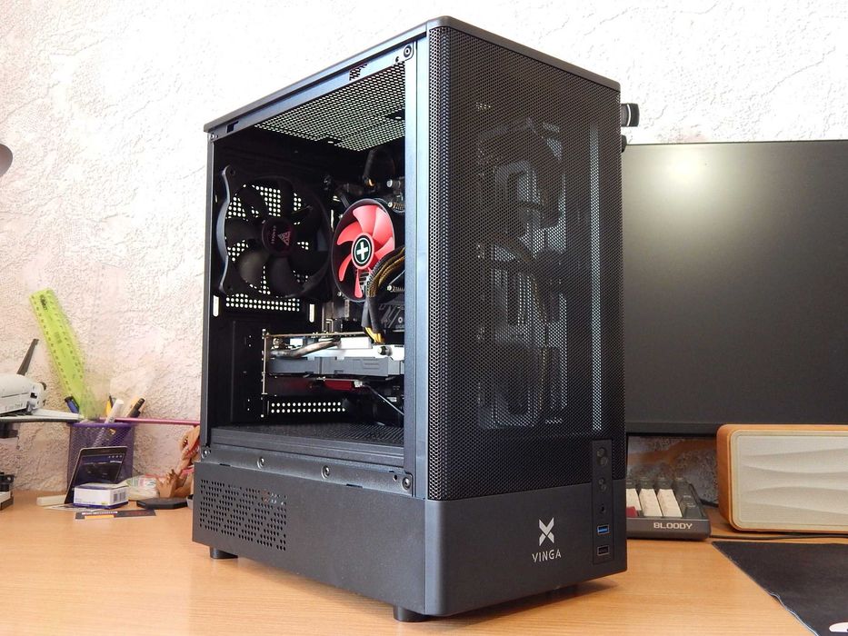 Ігровий ПК | i5-9400F | GTX 1660 SUPER 6GB | 16GB DDR4 | SSD + HDD | Windows 11 Pro | Wi-Fi + Bluetooth