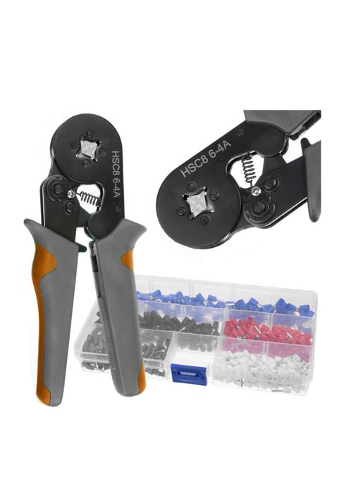 Польща Обжимні щипці кримпер Bigster для гільз набір 500 шт, 025-10мм,